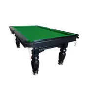 Eeeza 7FT Black Frame Slate Billiard Pool Table With Full Accessories