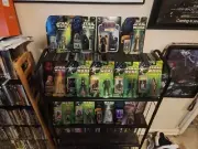 STAR WARS LOT 3.75 HASBRO 13 LOT NIB QUI-GONN VADER OBI-WAN LEIA MOFF TARKEN