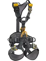 PETZL ASTRO BOD FAST 國際版 安全吊帶 工程用全身型安全座帶 附胸式上升器 C083BA 黑黃 BLACK/YELLOW