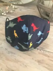 Face Mask 3 Layers Cotton Face Mask 3 Layers *Dinosaurs*