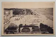 Venezia-Lido - La spiaggia visa dall' excelsior - Italy Postcard