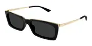 Saint Laurent SL 766/F Asian Fit 001 Men's Sunglasses Black Size 57