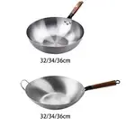 Nonstick Wok Wok Pan General Gas Pot Induction Cooker Iron Pan Cooking Wok Steak