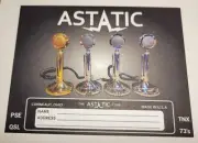 Astatic D-104, Silver Eagle , Golden Eagle qsl cards ham radio cards cb cards