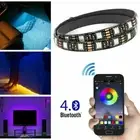 PC Back TV Light Bluetooth 5M RGB LED Strip Lights 5050 5V USB Color Changing