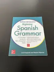 McGraw Hill Education Beginning Spanish Grammar New