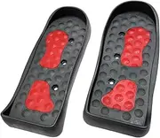 2X Elliptical Machine Pedals Foot Pedal Replacement Repair Accessories Exerciser Stepper for Office Gym Equipment Exercise