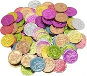 Totority 100pcs Game Tokens Carnival Token Game for Adults Boys and Girls Party Toy for Halloween