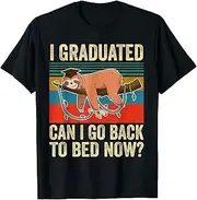 [X.Style] i Graduated can i go Back to Bed Now - Boys Girls Graduation ds743 T-Shirt (3XL) Black