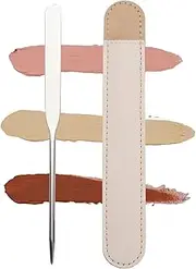 Picasso Spatula Makeup Korean, Foundation Color Mixing Stick,Stainless Steel Makeup Spatula and Palette Set Make Up Spatula Tool