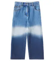 [Stella McCartney Kids] Stella McCartney Kids Ombré jeans Y 3 blue