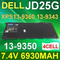 在飛比找松果購物優惠-DELL 4芯 JD25G 日系電芯電池 XPS 13-93