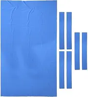 Professional 7ft 8ft Pool Table Felt + 6 Felt Strips, Billiard Snooker Cloth Felt for 7 Or 8 Foot Table, Study 0.9mm Thickness - 3 Colors Available