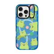 iPhone 16 Pro Impact Ring Stand Case MagSafe Compatible Uglie Mug Froggies