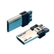 50Pcs Micro USB Type B Male 5Pin SMT Socket Jack Connectors Port PCB Board