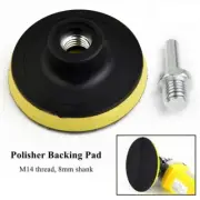 Polishing Tool Buffing Plate Backing Pad Holder Disc M14-Drill Thread Kit 3-Inch