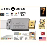 盛昱音響 ~ 美國 WIREWORLD ISLAND 7 HDMI 2.0 版  /  端子:純銀+鍍金