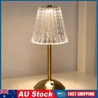 3 Colors LED Crystal Table Lamp Dimmable Touch Table Lamp Acrylic Bar Decoration