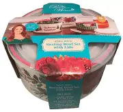 Wishful Winter 6Pc Round Ceramic Nesting Bowls-The Pioneer Woman- New & NRFP