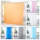 PEVA With Hook Waterproof Shower Curtain Mildew Proof Bathroom Curtain