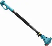 Telescopic Extension Pole, 4.92 Ft Length Power Pole for Electric Pruning Shears, Anti Slip Handle and Rotating Head Cordless Pole Pruning Shears for Gardening Tree Pruning