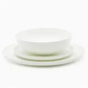 Alex Liddy Aquis 12 Piece Coupe Dinner Set Quality Fine Bone China 4 Person