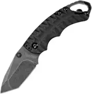 Kershaw Shuffle II linerlock folding knife Tanto blade Black 8750TBLKBW