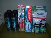 Degree Dry Spray Scope Squeez Colgate Max Fresh 300 Dentek Floss Picks 5/24-9/24