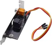 GRARRO SPDIF Optical and RCA Out Plate Cable Bracket Digital Audio Output for Mother Board