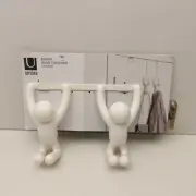 Umbra Buddy Over The Door Double Hardware Hooks-White