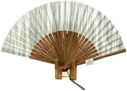 [アンドウ] Ando SKM-4 Men's Dyed Washi Fan, Uneven Dyed, Thin Mouse