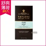 【英國泰勒茶TAYLORS】舒爽薄荷茶包20包/盒(花草茶/草本茶無咖啡因 盡情享受感受極致冰涼感)