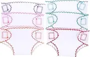 VICASKY 6pcs Baby Doll Diapers Doll Diapers Baby Doll Diaper Bag Doll Diaper Bag Baby Doll Diapers Reusable Cabbage Patch Doll Diapers Baby Doll Diaper Bag Baby Doll Doll Underwear
