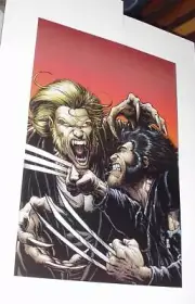 Wolverine vs Sabretooth Poster # 7 Darick Robertson