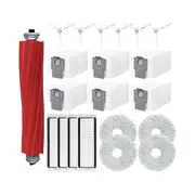 Replacement for Q for P10 Robot Vacuum Cleaner Main Side Brush Mop Cloth Dust Bags Hepa Filters