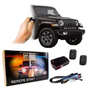 Remote Start Kit for Jeep Wrangler 2007-2018 | Long Range Fobs | Plug and Play