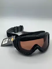 NIB Smith Optics Black Air Flow Ventilated Goggles Transit Small Tinted Ski Snow