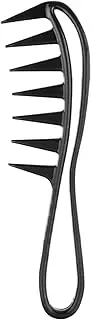 Extra Wide Tooth Comb - Wide Wet Comb Detangling Hair Comb | Shark Teeth Hairstyle Tool for Women & Men Curly Wavy Thick Hair Wigs