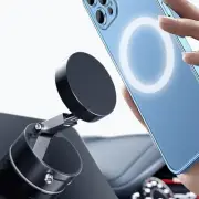 Vacuum Magnetic Phone Holder, Foldable & Retractable Magnetic Suction Cup Pho...