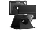 iPad Pro 12.9 6th/5th/4th/3rd Gen Auto Sleep Shockproof Case with Pen Holder-Black