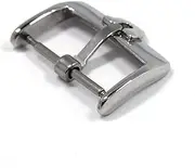 APTPKGDFDK Watch Accessories Band 16mm 18mm 20mm Fit For Omega Seamaster Strap Watch Men Pin Insurance Buckle Stainless Steel Clasp Cuff