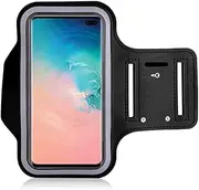 Running Armband for iPhone 13 Pro Max Adjustable Phone Arm Case for Samsung Galaxy A02s A03s A12 A32 A50 A52s S21 FE / Moto One Action Sport Phone Bag Outdoor Exersise Biking with Key Holder