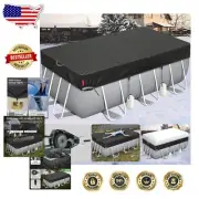 Advanced 7x13ft Pool Cover - Tear Resistant, UV Protected & Winter Ready