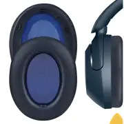 Geekria Protein Leather Ear Pads for SONY WH-XB910N Headphones (Blue)