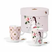 PPD Sisi and Vienna E-Cup set of 2 espresso cups in gift box 80 ml