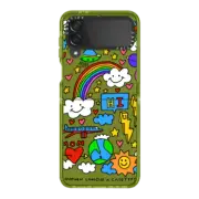 Galaxy Z Flip4 Impact Case Hi by Matthew Langille