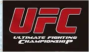 UFC Flag Fighting Championship Banner 3x5 Feet for Indoor Outdoor Room Man Cave Decoration