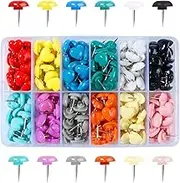 VAPKER Love Heart Push Pins 12 Colors 240Pcs Cute Thumb Tacks Plastic Pushpins Decorative Push Pins with Steel Point Map Tacks for Cork Board Bulletin Board Wall