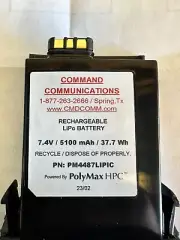 MOTOROLA APX 6000 7000 8000 BATTERY NNTN7033 PMNN4494 PMNN4487 5,100mAh IMPRES