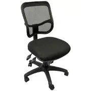 Rapidline EM300 Ergonomic Medium Back Chair Black